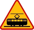Znak A-21 tramwaj