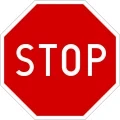 Znak B-20 stop