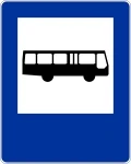 Znak D-15 przystanek autobusowy