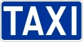 Znak D-19 post&oacute;j taks&oacute;wek