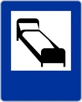 Znak D-29 hotel (motel)