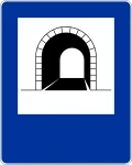 Znak D-37 tunel