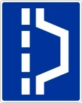 Znak D-50 zatoka