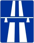 Znak D-9 autostrada