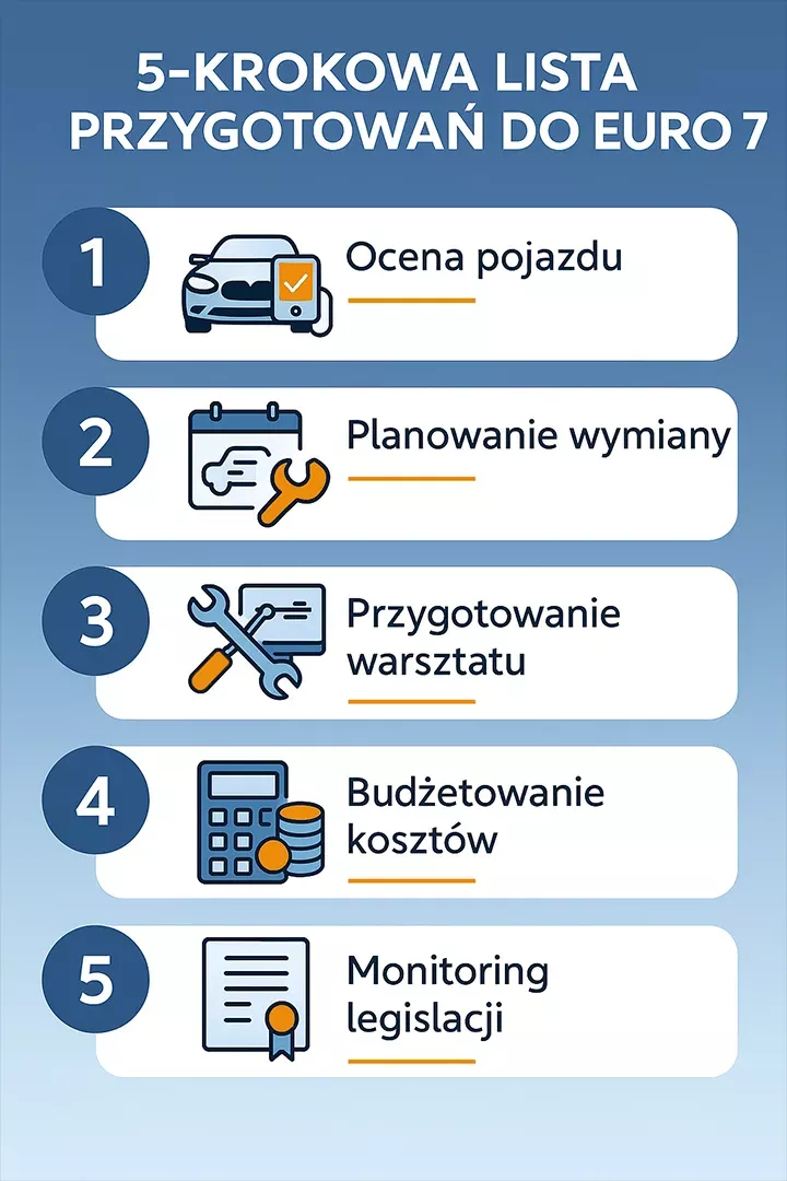 5-krokowa lista przygotowań do Euro 7