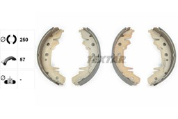 Zestaw szczęk hamulcowych