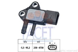 Czujnik ciśnienia spalin