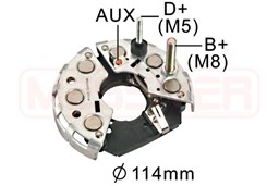 Mostek prostowniczy alternatora