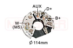 Mostek prostowniczy alternatora