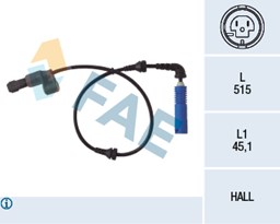Czujnik prędkości obrotowej koła (ABS lub ESP)