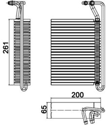 Parownik klimatyzacji