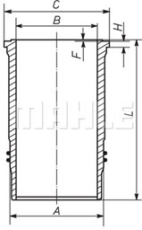 Tuleja cylindrowa