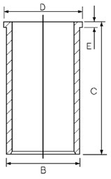 Tuleja cylindrowa