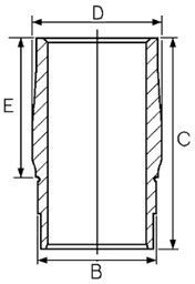 Tuleja cylindrowa