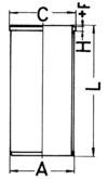 Tuleja cylindrowa