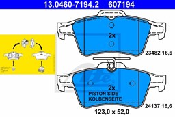 Klocki hamulcowe - komplet