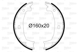 Szczęki hamulcowe hamulca postojowego