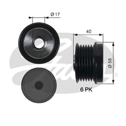 Sprzęgło alternatora