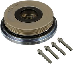 Koło pasowe, wał korbowy