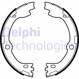 Szczęki hamulcowe hamulca postojowego