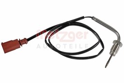 czujnik, temperatura spalin