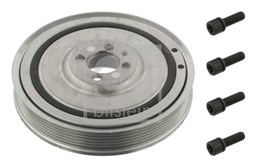 Koło pasowe, wał korbowy