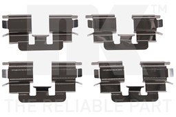 Zestaw montażowy klocków hamulcowych