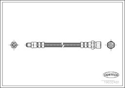 Przewód hamulcowy elastyczny