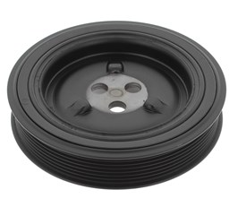 Koło pasowe, wał korbowy