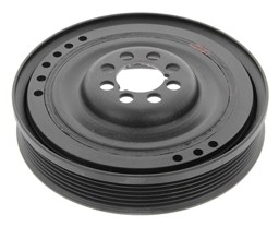 Koło pasowe, wał korbowy