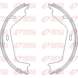 Szczęka hamulcowa, hamulec postojowy