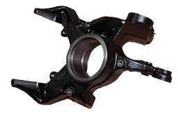 Zwrotnica, zawieszenie koła