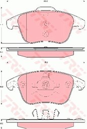 Klocki hamulcowe - komplet