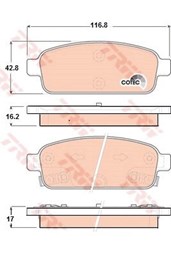 Klocki hamulcowe - komplet