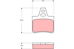 Klocki hamulcowe - komplet