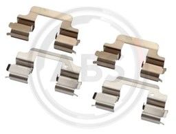 Zestaw montażowy klocków hamulcowych