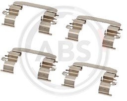 Zestaw montażowy klocków hamulcowych