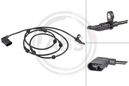 Czujnik prędkości obrotowej koła (ABS lub ESP)