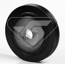 Koło pasowe, wał korbowy