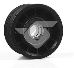 rolka kierunkowa / prowadząca, pasek klinowy zębaty