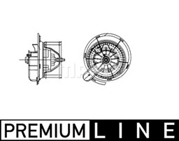 Wentylator wnętrza - dmuchawa