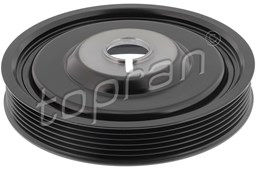 Koło pasowe, wał korbowy