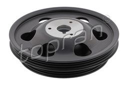 Koło pasowe, wał korbowy