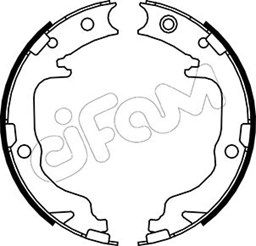Szczęki hamulcowe hamulca postojowego