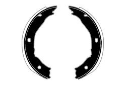 Szczęki hamulcowe hamulca postojowego