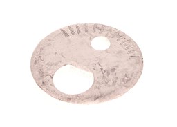 Miska odpływowa, belka osi