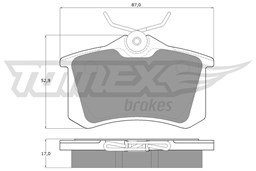 Klocki hamulcowe - komplet