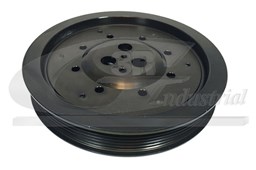 Koło pasowe, wał korbowy