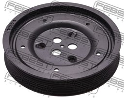 Koło pasowe, wał korbowy