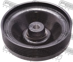 Koło pasowe, wał korbowy